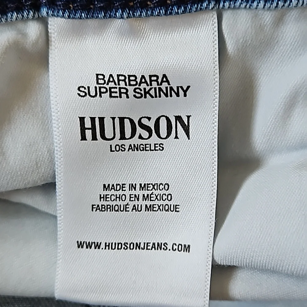 Hudson Jeans Barbara Super Skinny light wash-31 - Picture 4 of 6
